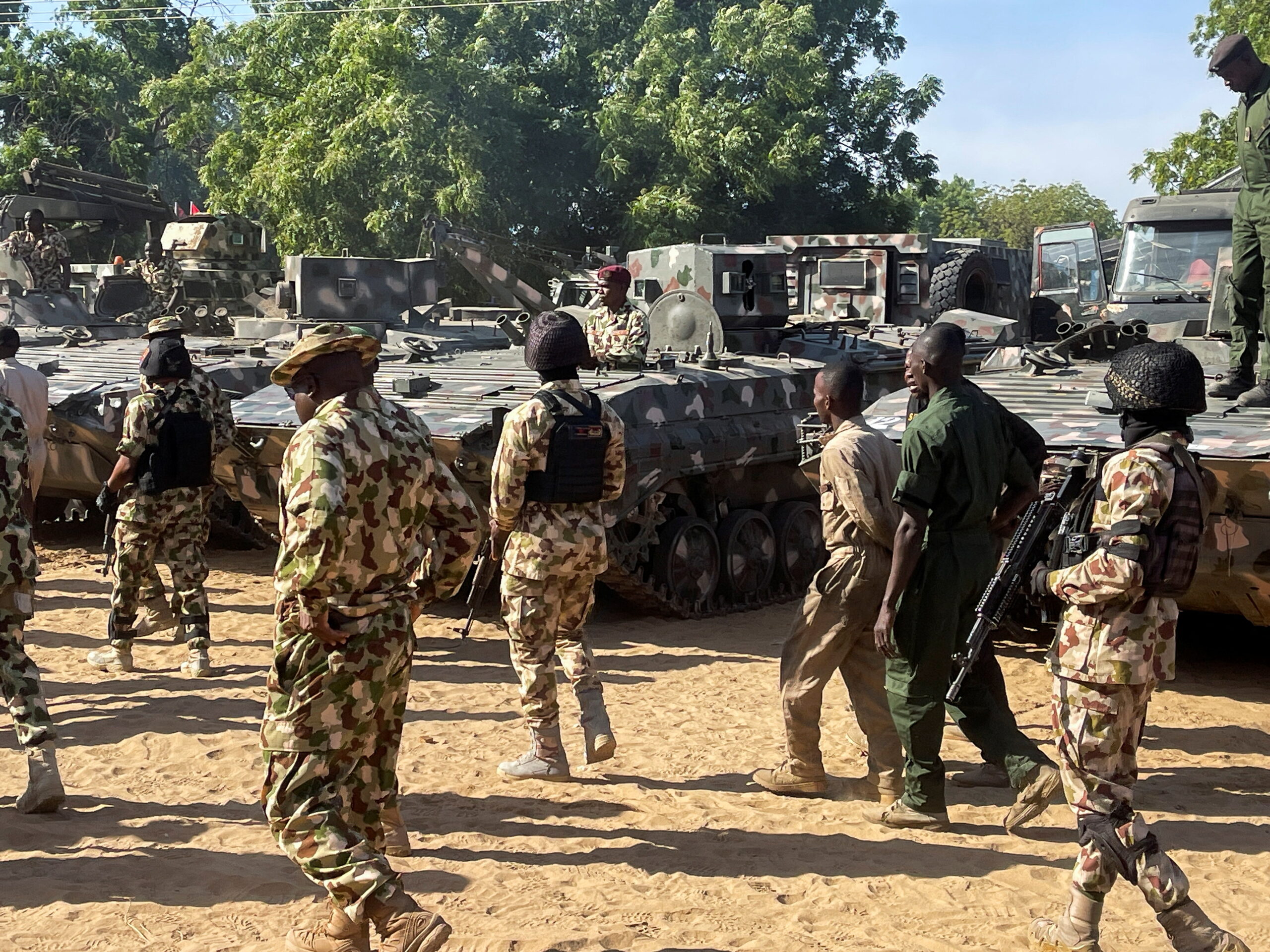 Soldiers save 34 kidnap victims, catch ISWAP informant, seize weapons
