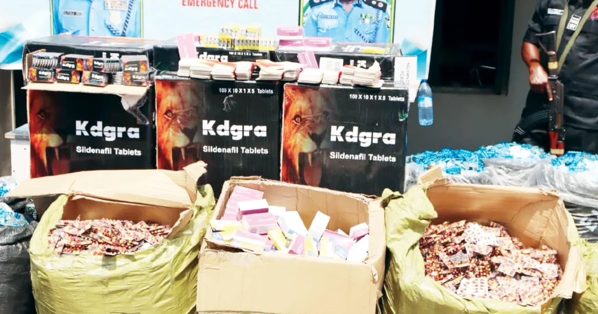 Police find fake drug warehouses in Lagos, arrest two suspects