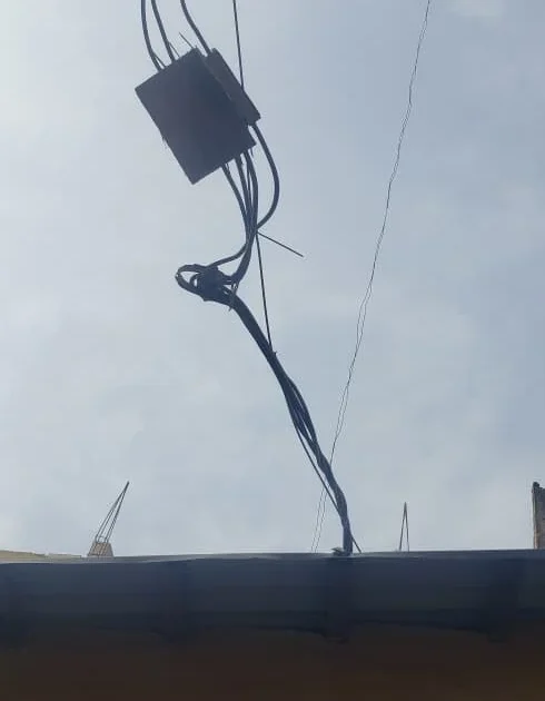 Truck Brings Down Electricity Lines and Poles in Ogun