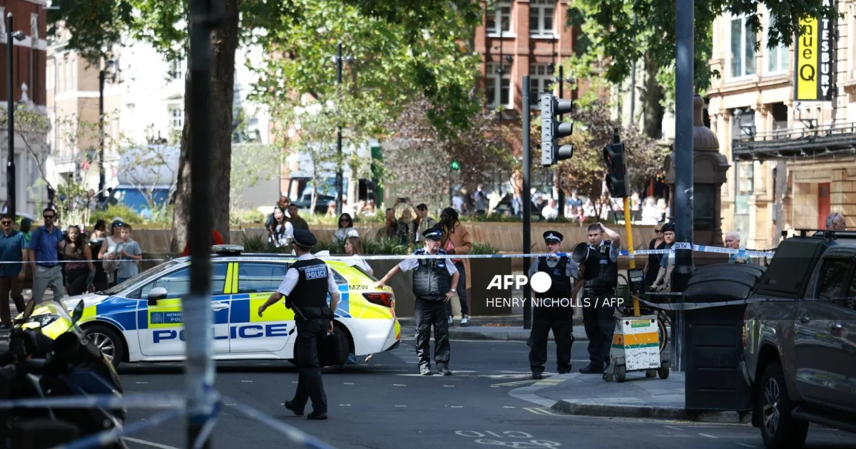 Police arrest woman for stabbing four men in London