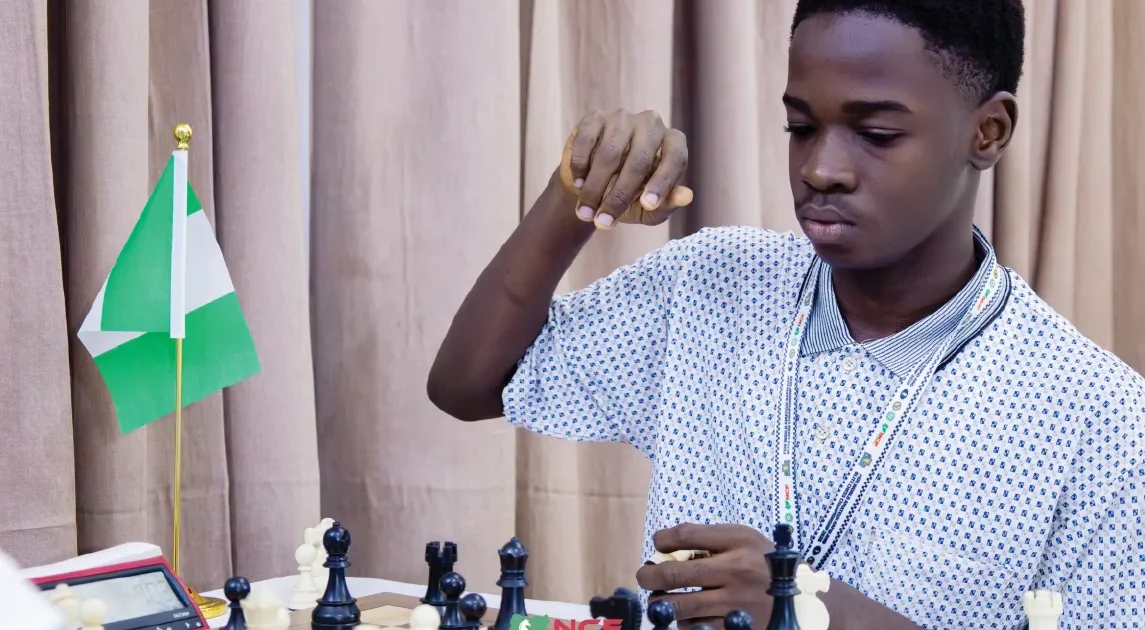 14-year-old Goodness Ekunke wins FIDE World Amateur Rapid Chess Championship