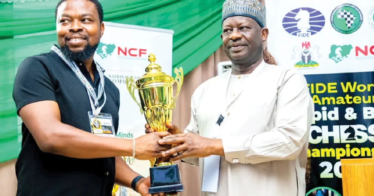 Odafe Efemuai wins chess title in Abuja