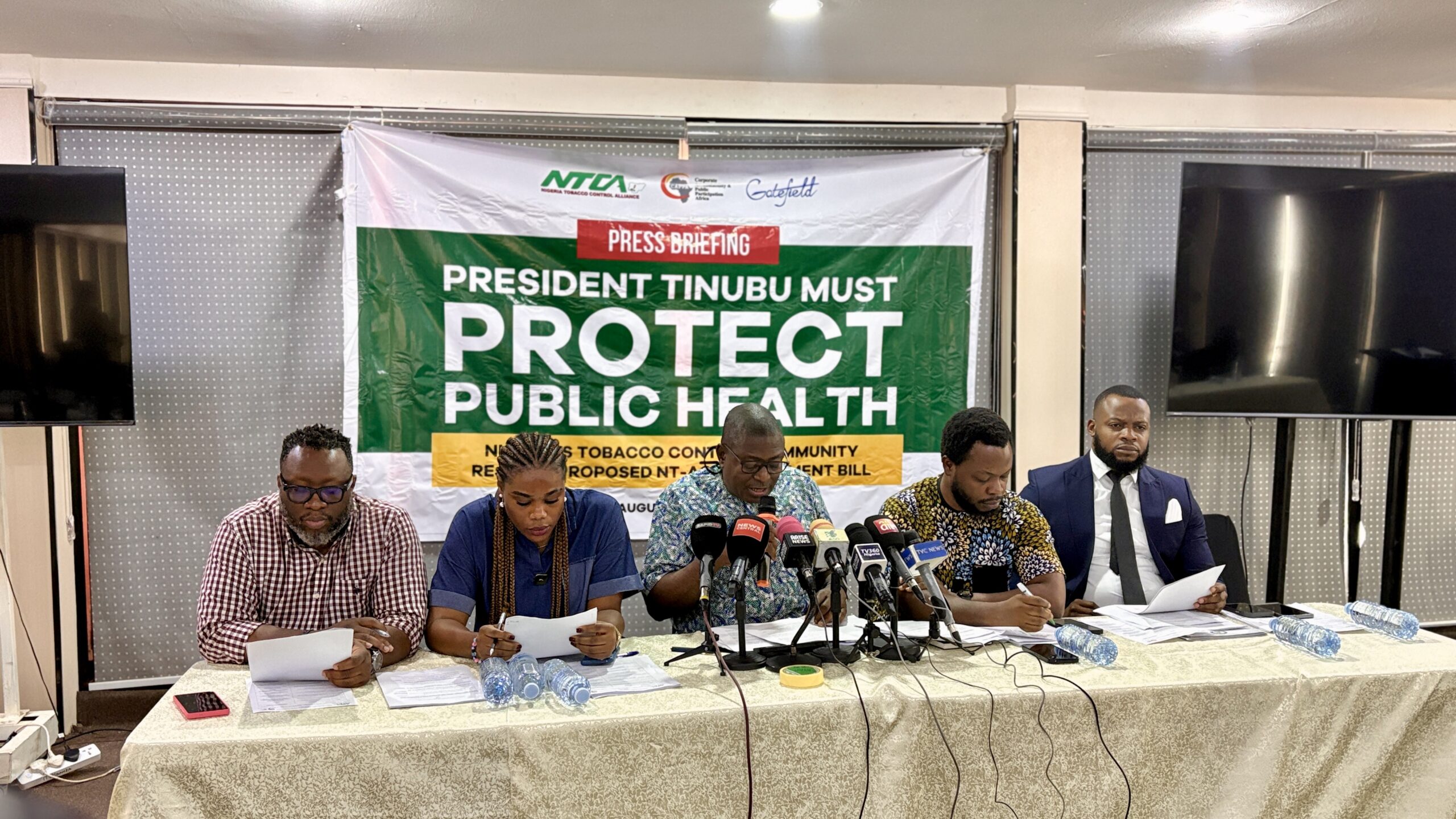 Groups ask Tinubu to reject changes to tobacco law, seek new review