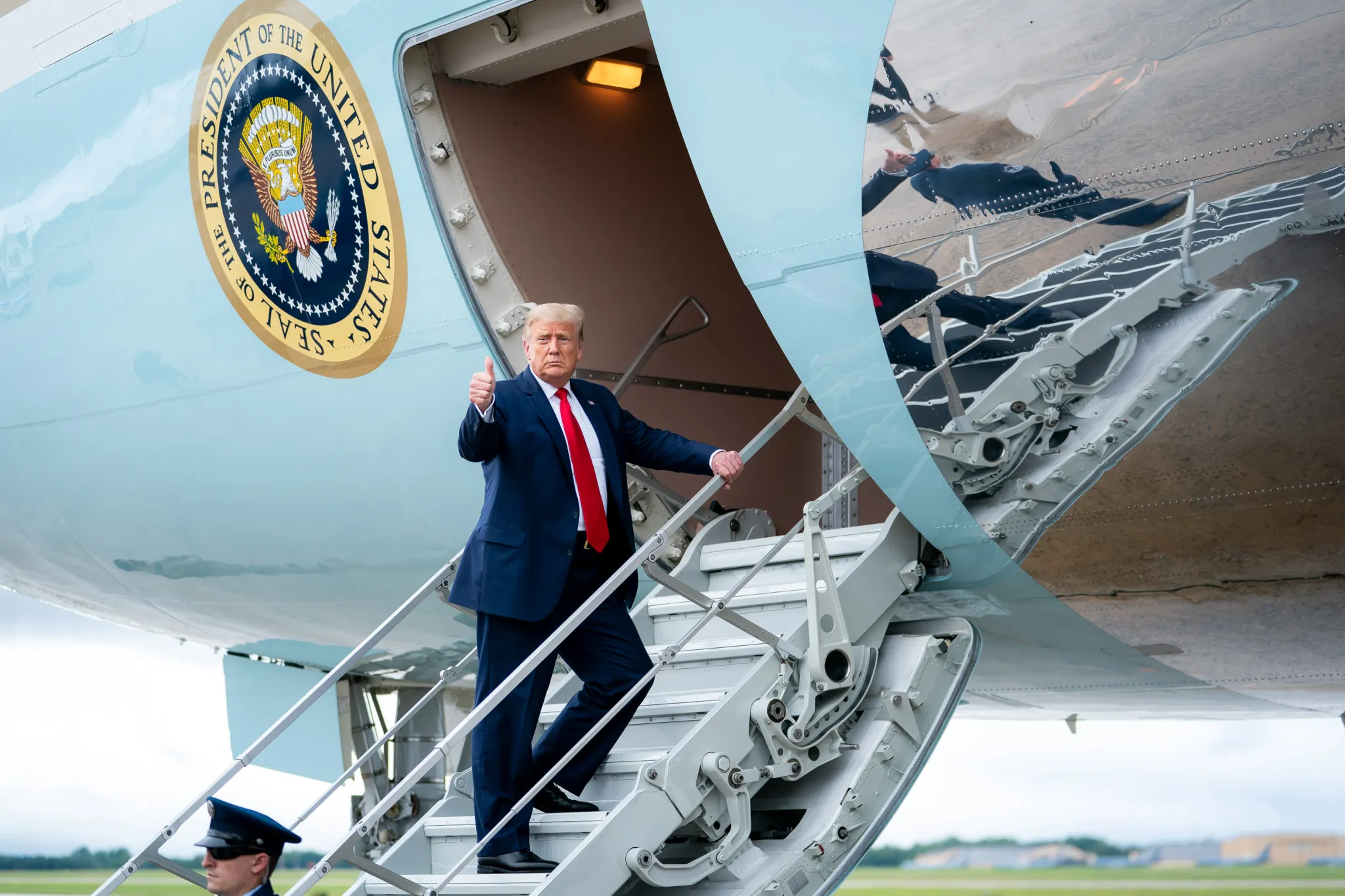 Trump Changed Planes in Turkey Due to Iranian Threat