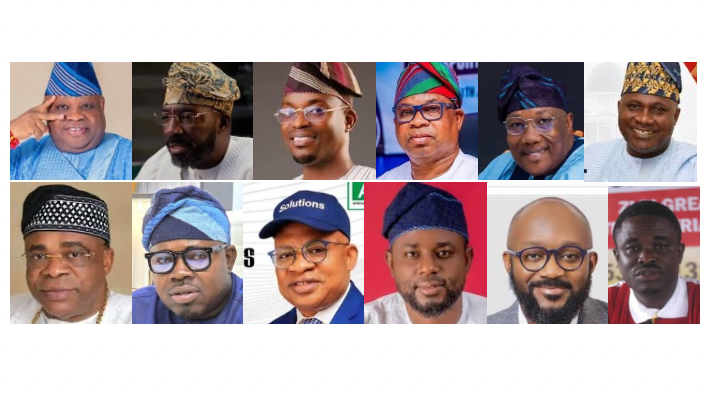 Candidates for Osun State Governorship Election on Saturday