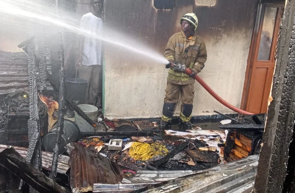 Fire destroys two flats in Gombe, causes N80m loss