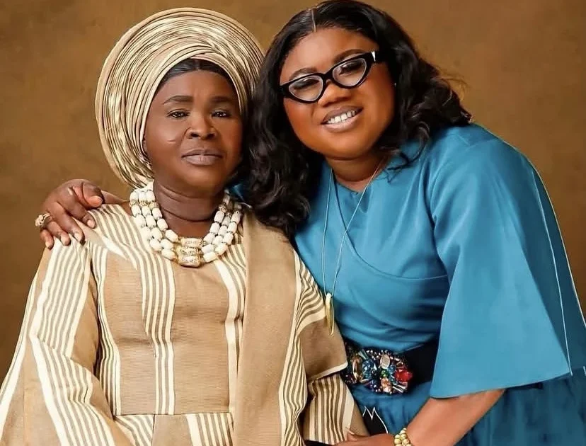 Gospel singer Esther Igbekele mourns her mother