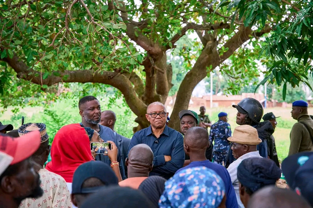 Peter Obi visits victims of Benue attacks, calls for action on security