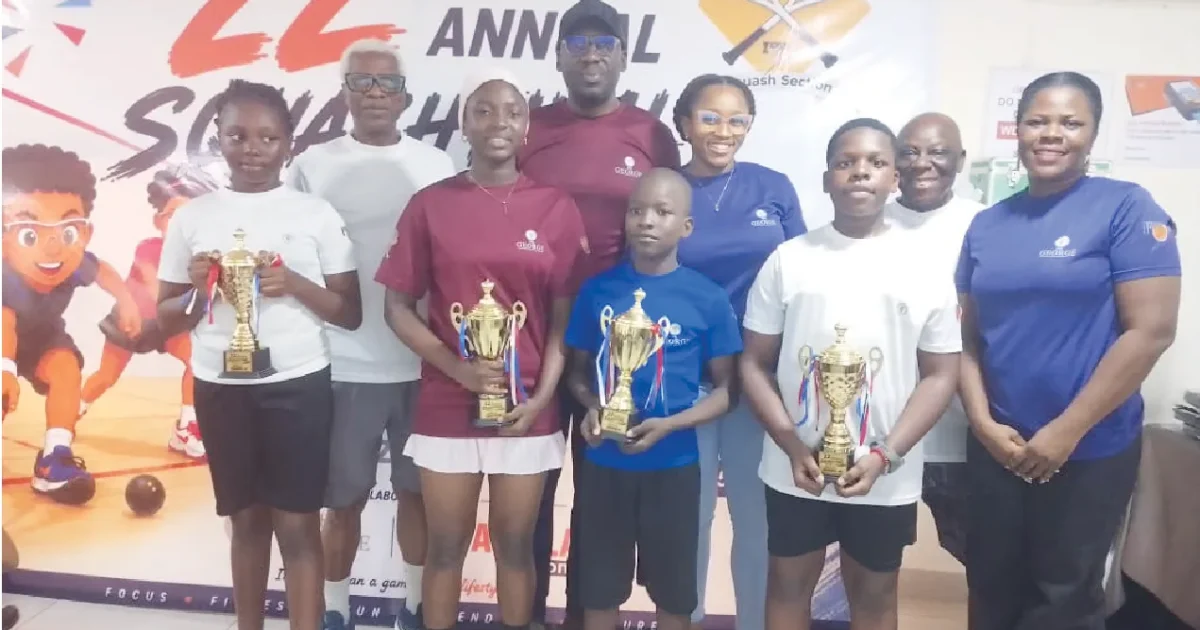 Young Squash Players Excel at Ikoyi Club Tournament