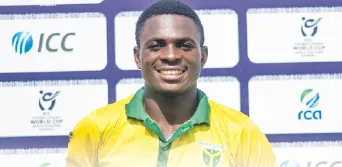 Kenneth Boniface shines as MVP in U-19 Cricket World Cup qualifiers