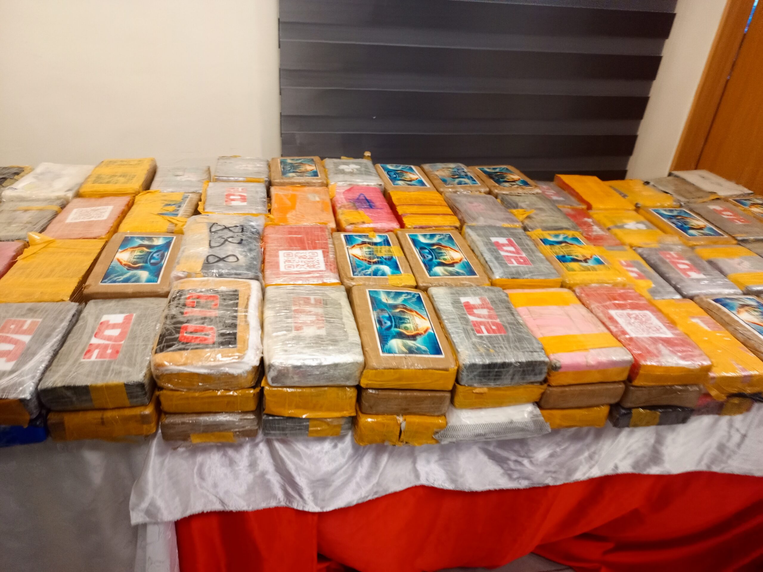 NDLEA seizes cocaine worth N39 billion, arrests two suspects linked to drug cartel