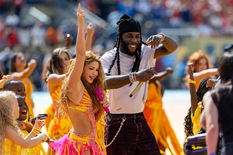 Burna Boy and Shakira’s ‘Dai Dai’ Tops Global Chart Again