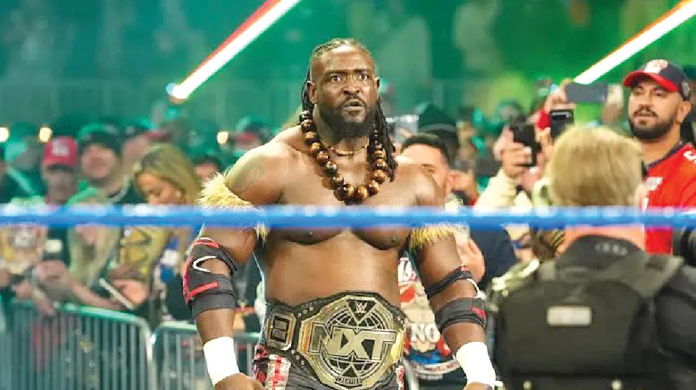 Oba Femi to lead WWE main event this Sunday