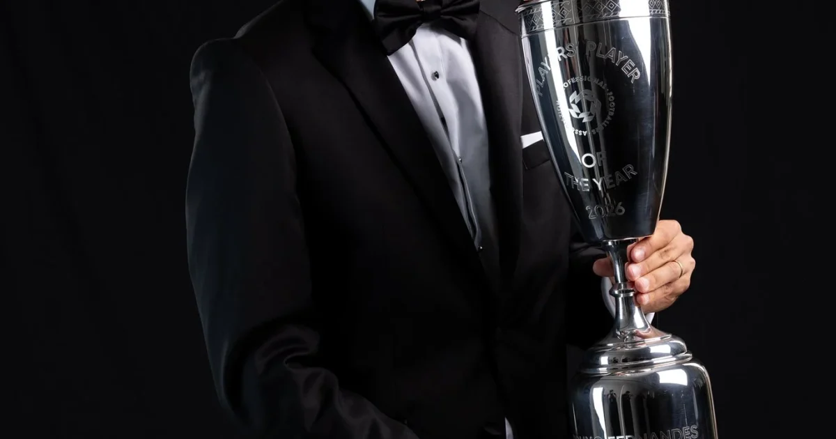 Bruno Fernandes named 2026 PFA Player of the Year