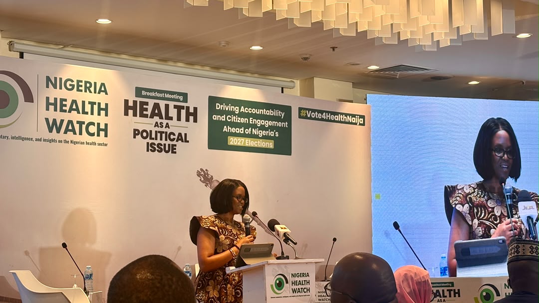 Nigeria Health Watch launches tool to track health promises for 2027 elections