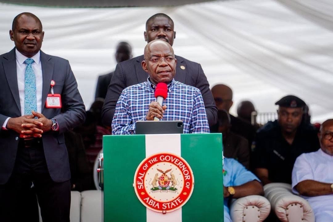 Otti opens new 80-bed hospital in Obingwa, names it after Chima Ubani