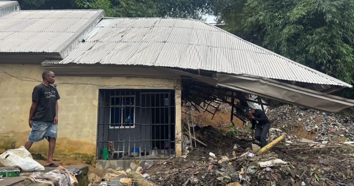 Two people killed as waste dumpsite collapses on house in Cross River
