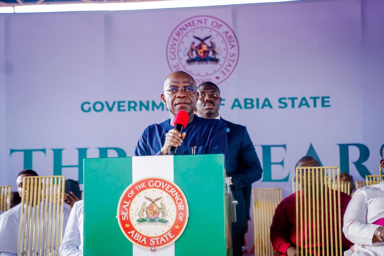 Dalung praises Governor Otti for his leadership and development efforts