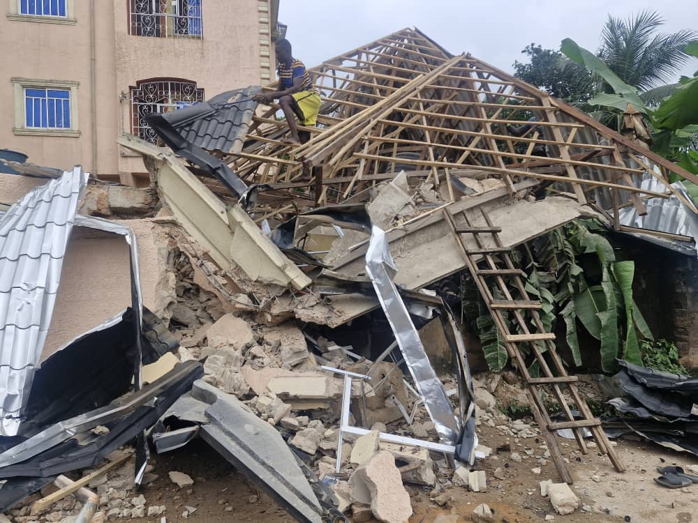 Building Falls in Anambra, No Casualties Reported
