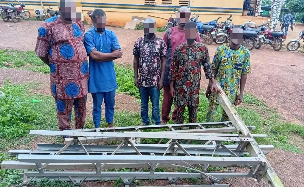 Six Arrested in Osun for Stealing Power Cables