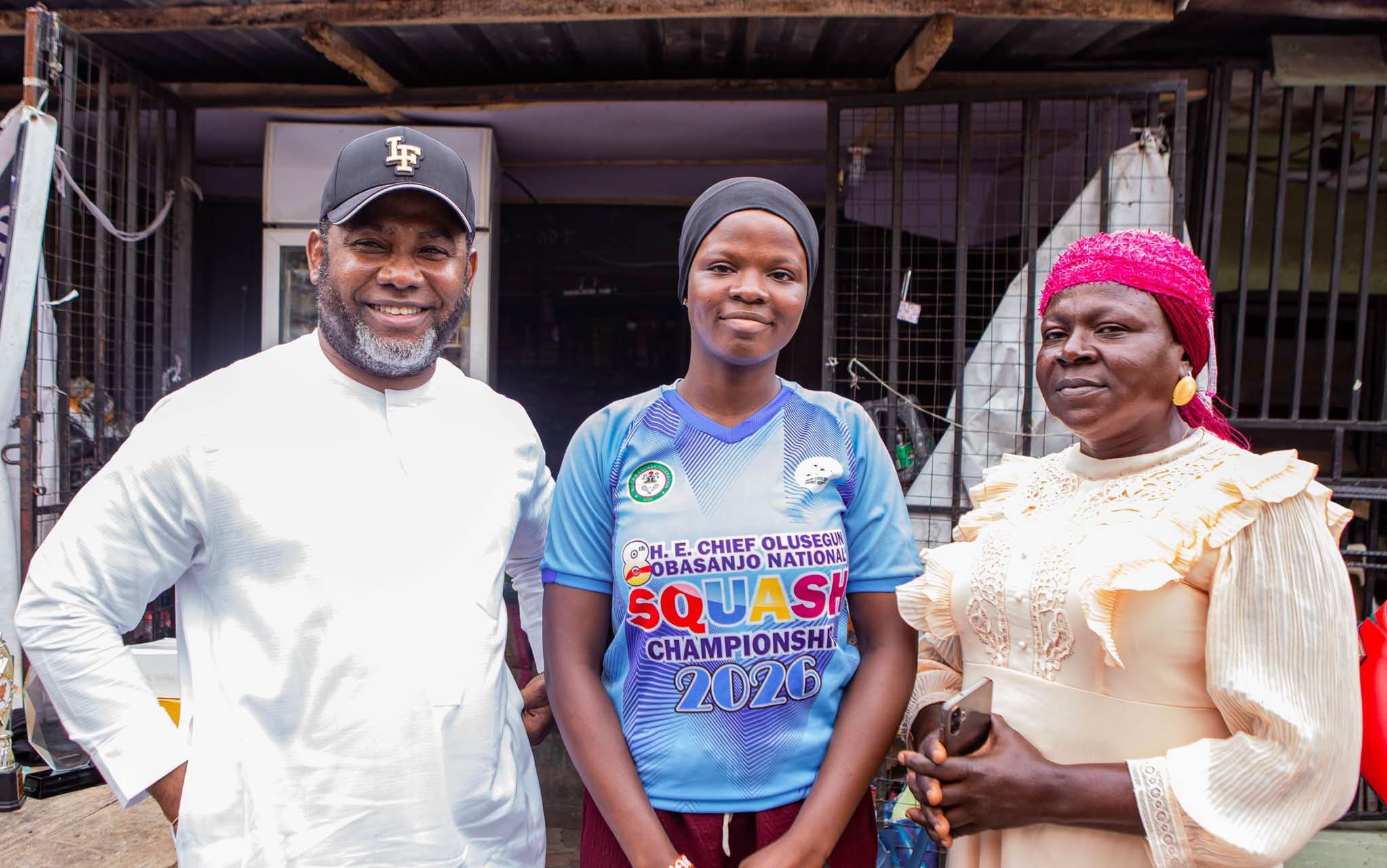 Lagos Sports Commission Boss Meets Family of Young Squash Player Over Viral Incident