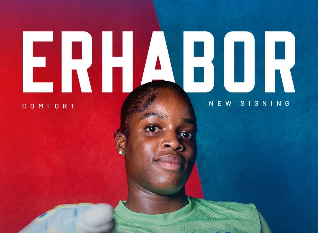 Super Falcons goalkeeper Erhabor excited to join Crystal Palace