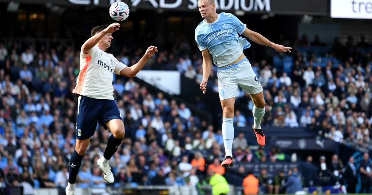 Haaland hits 300 club goals after City beats Coventry