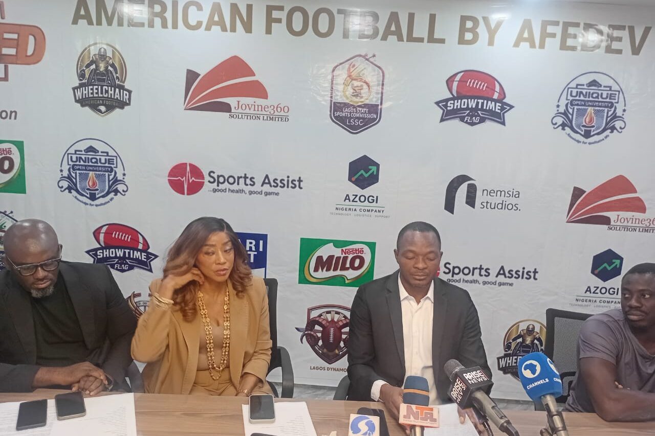 First Wheelchair American Football Exhibition Kicks Off in Lagos