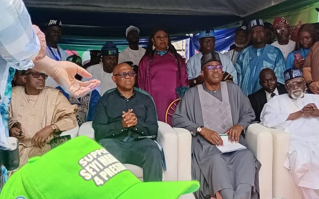 Obi joins Makinde for presidential campaign office opening