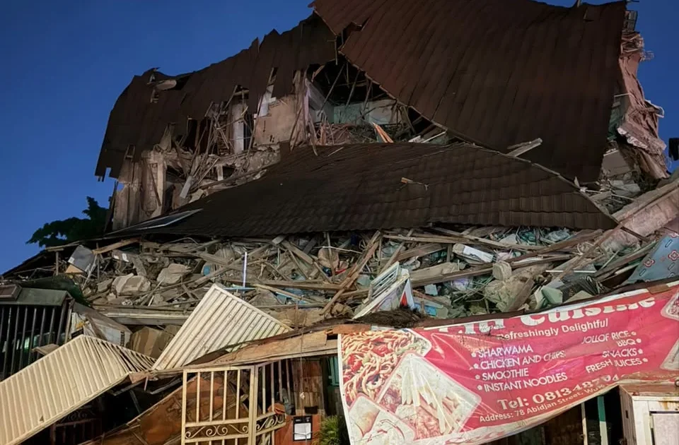 Building Collapses in Abuja After Being Sealed