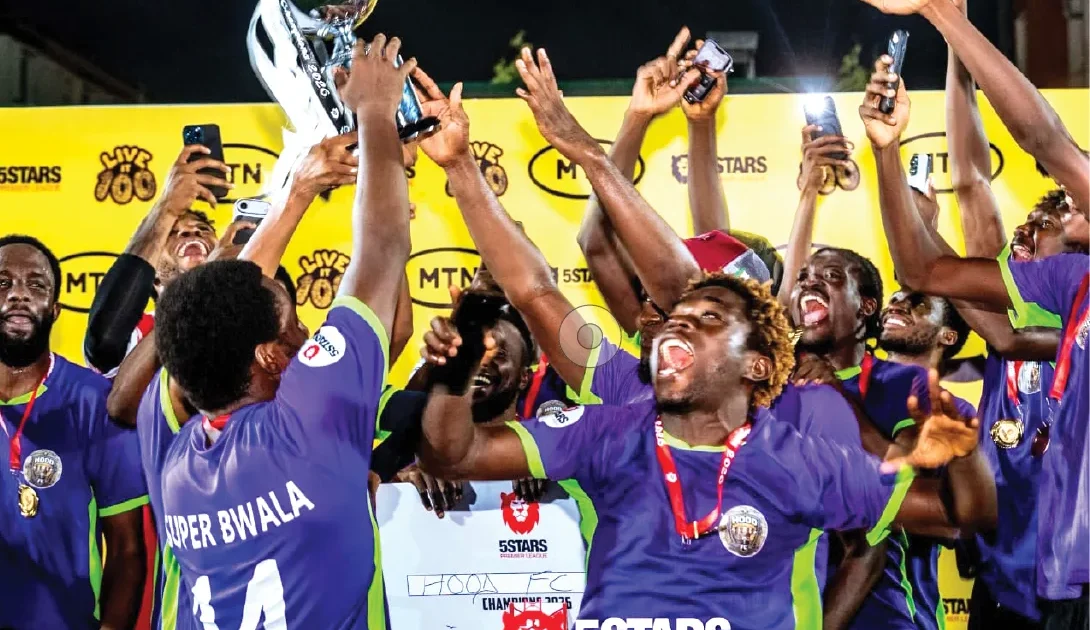 Hood FC wins 2026 5Stars Premier League title