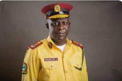 Container truck crashes into broken LAWMA van in Lagos