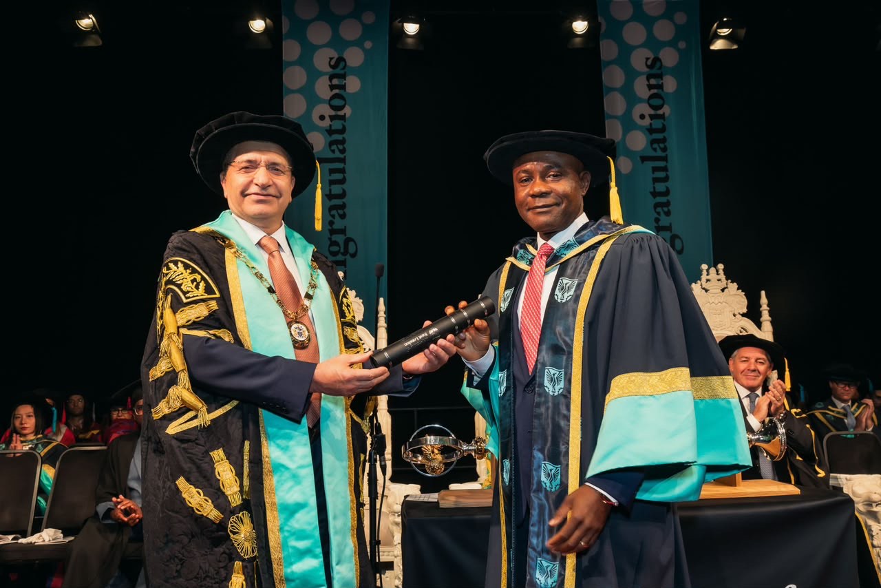 Gov Mbah Receives Honorary Doctorate from University of East London, Honored for Leadership