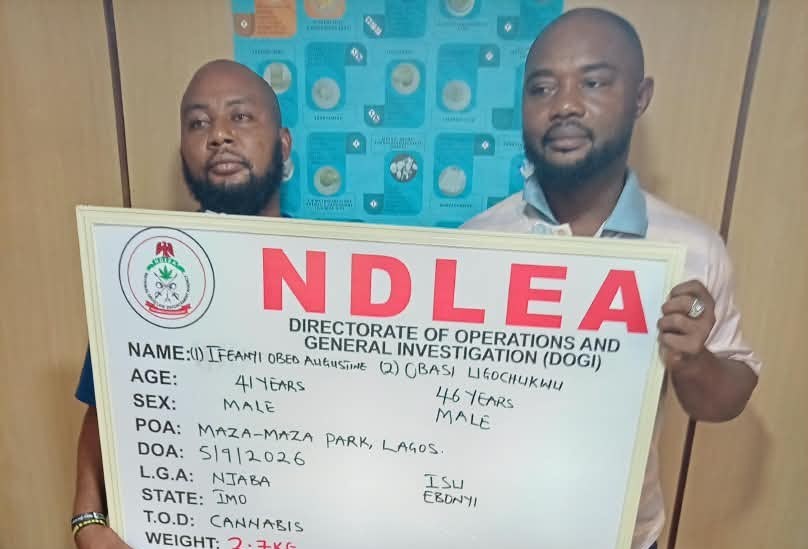 NDLEA Stops Colorado Shipments from UK, Seizes Drugs Hidden in Speakers