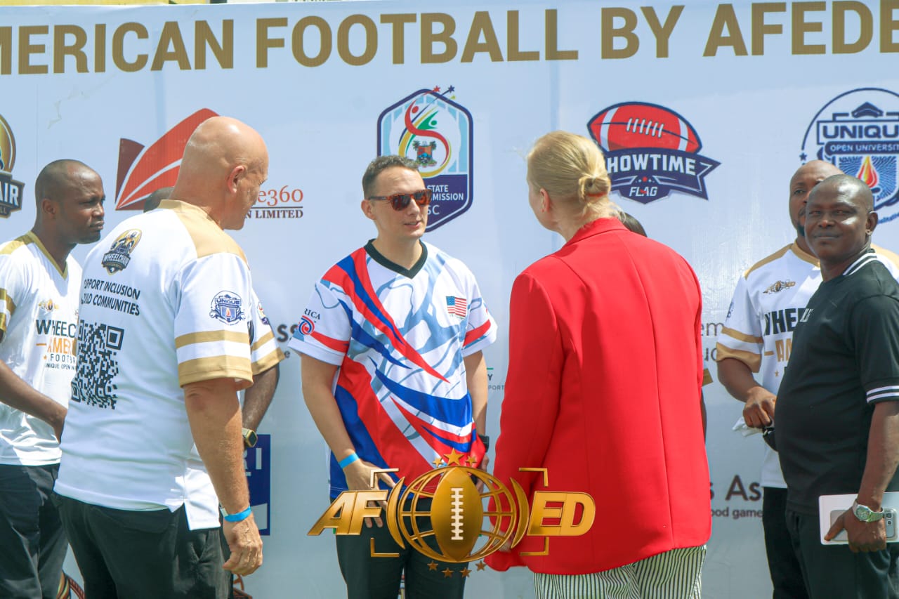 US Consulate Supports Wheelchair American Football in Nigeria