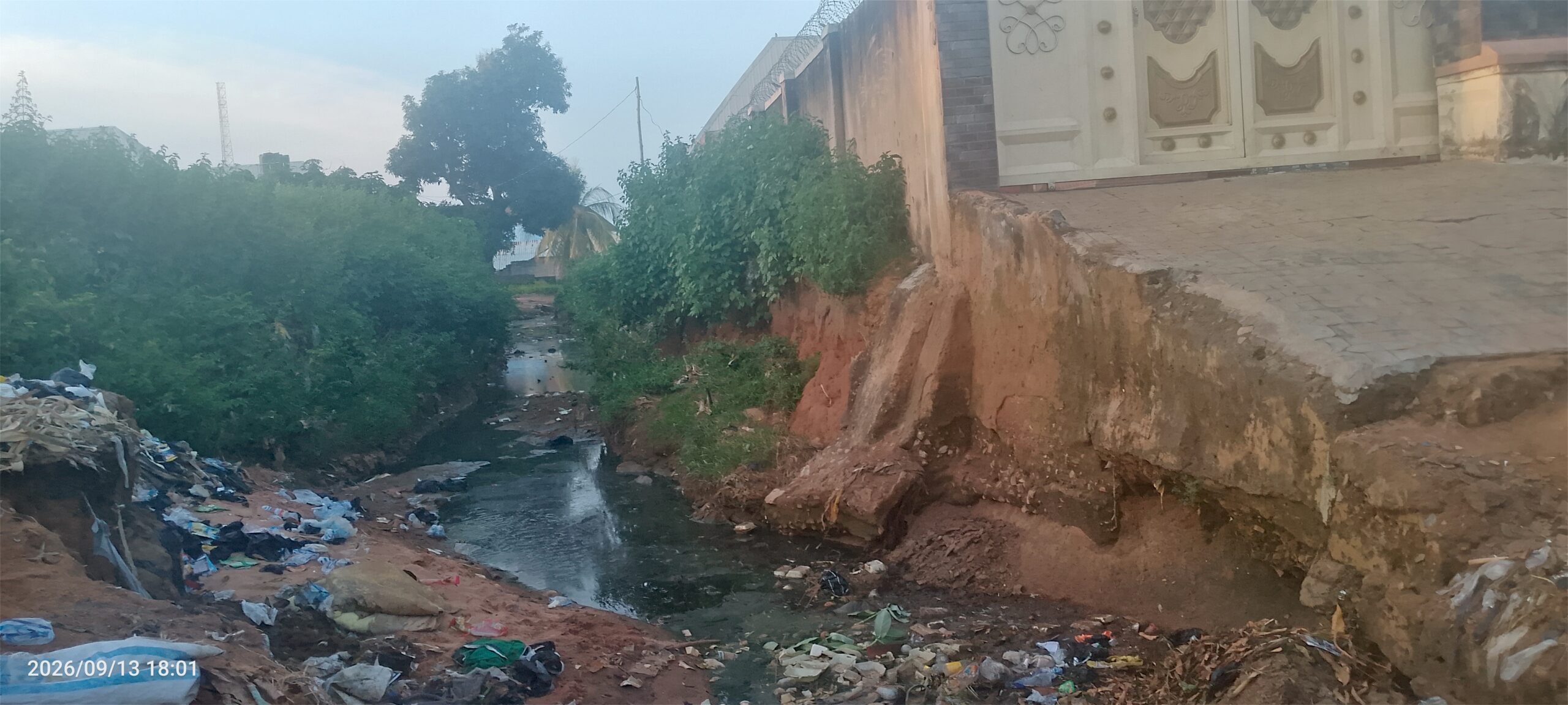 Flooding Threatens Homes in Lafia Community