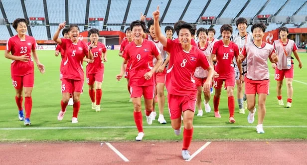North Korea women crush Bangladesh 10-0 in Asian Games opener