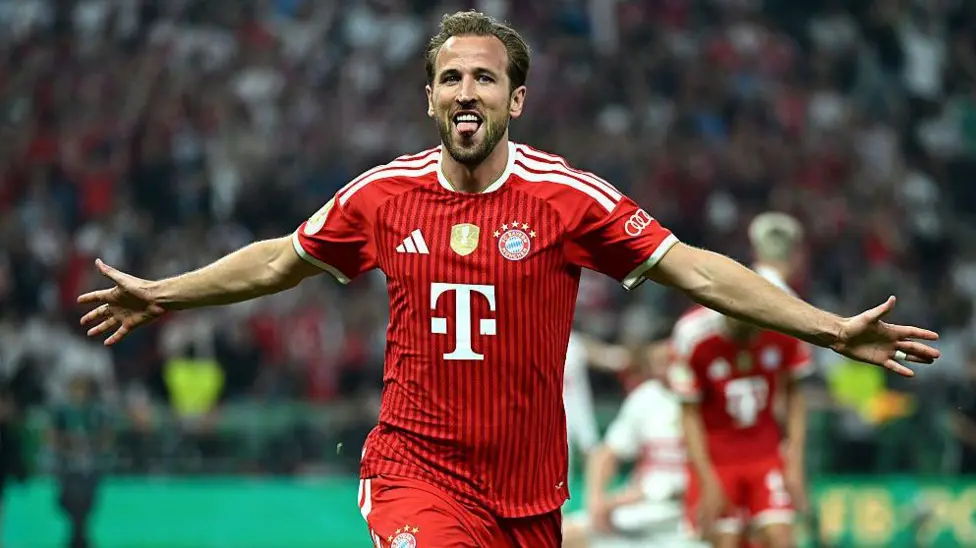 Kane scores 100th Bundesliga goal as Bayern thrashes Union 7-0