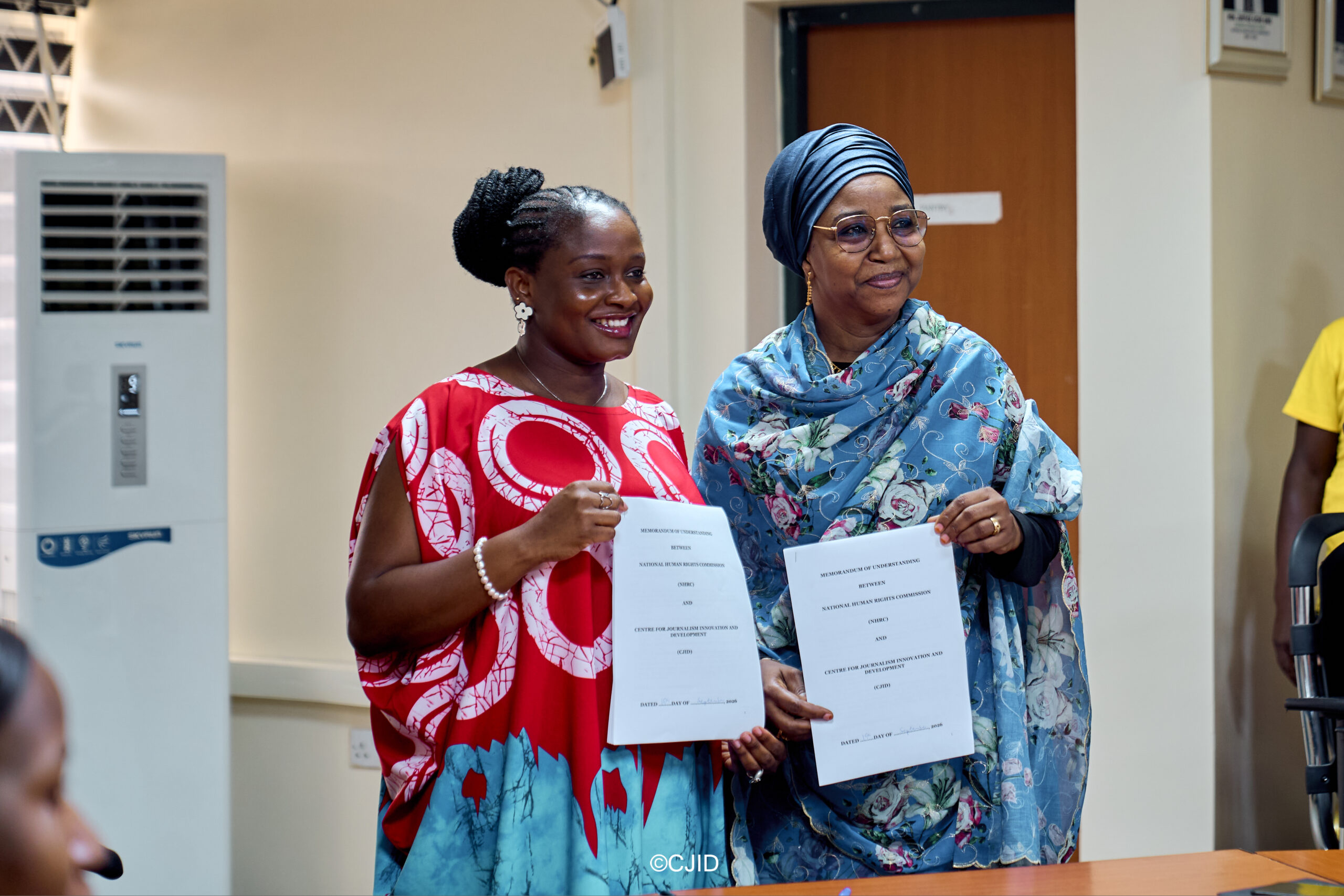 CJID and NHRC Team Up to Boost Press Freedom and Journalist Safety