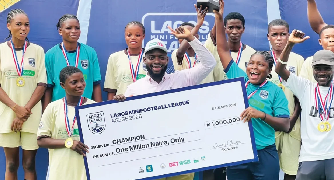 Larry FC and Unification FC win N1m in Lagos Mini Football League