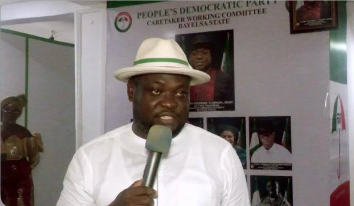 2027: APC needs help to win Bayelsa for Tinubu, PDP chairman