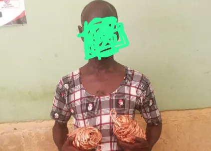 NSCDC arrests 35-year-old for vandalising water station cables in Jigawa
