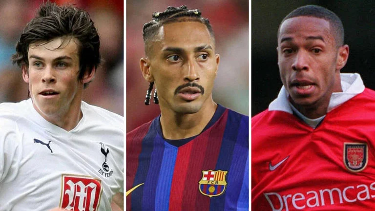 From Henry to Raphinha: 15 footballers who excelled after changing positions