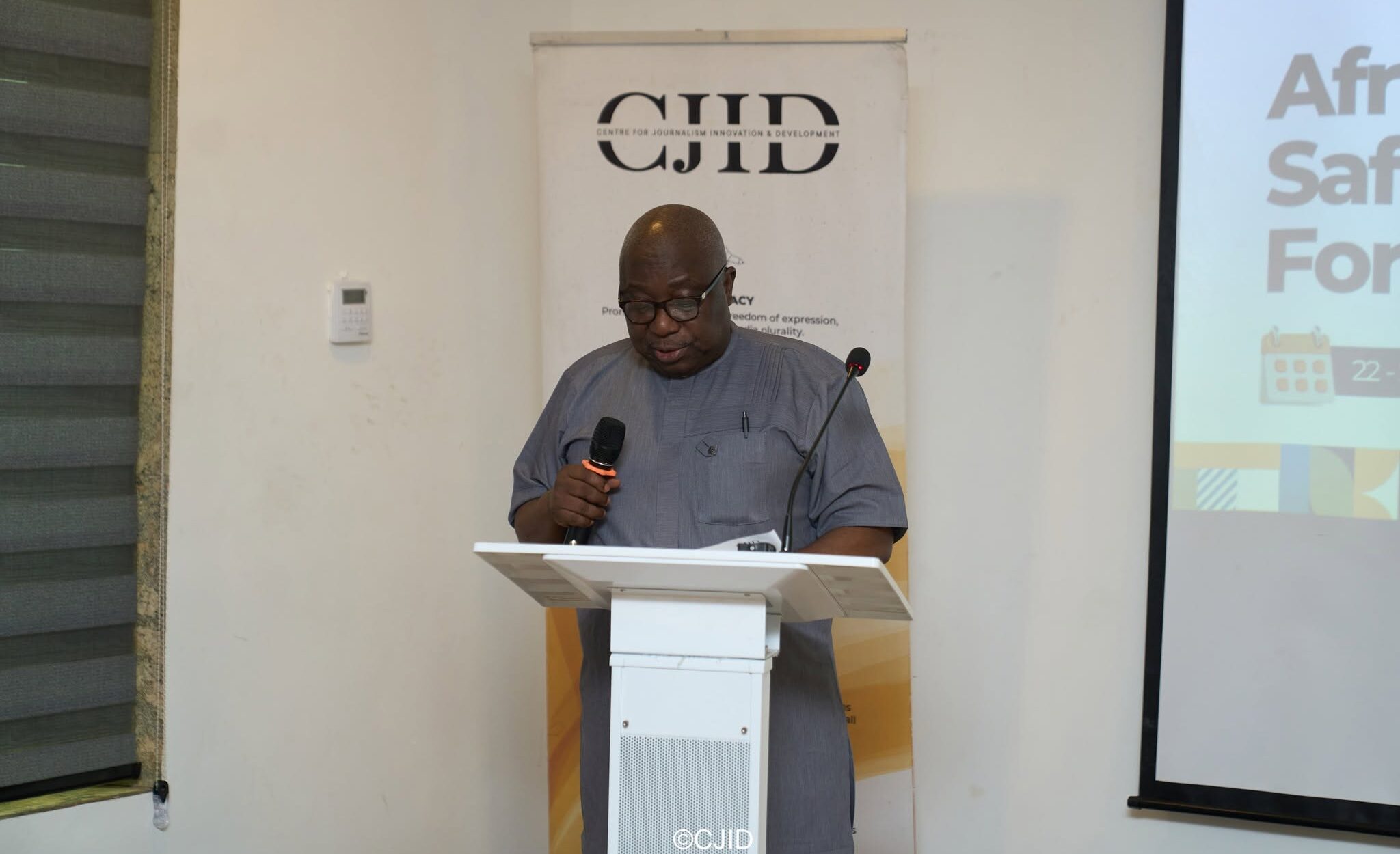 Olorunyomi Urges Journalists to Use Careful Language in Conflict Reporting