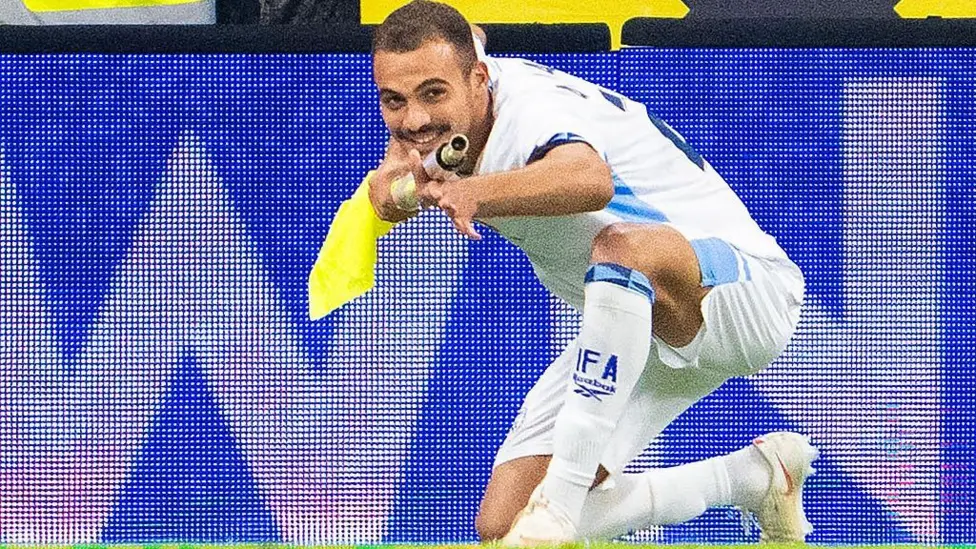 Israel Player Red Card for Gun Gesture in Nations League Match