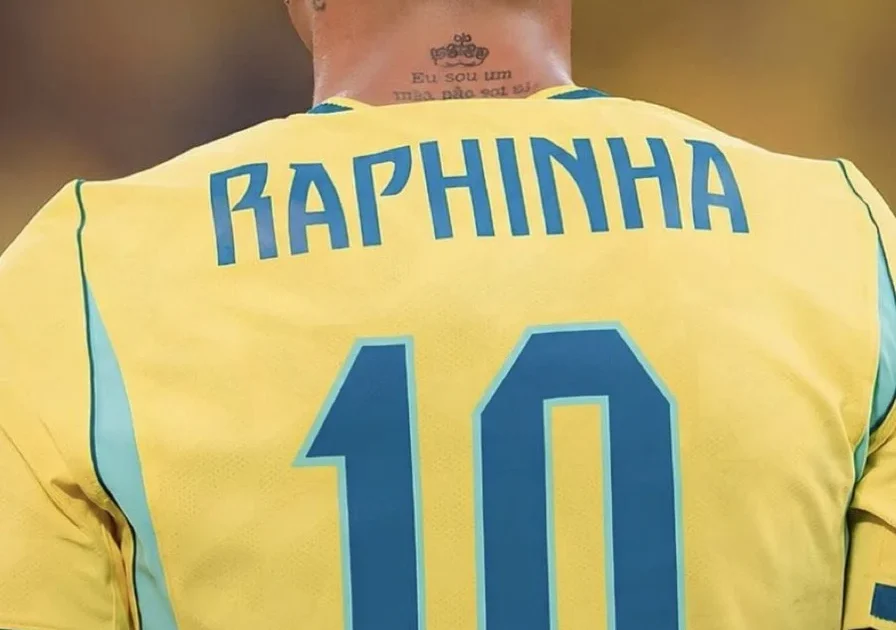 Raphinha Takes Over Neymar's No. 10 Jersey for Brazil
