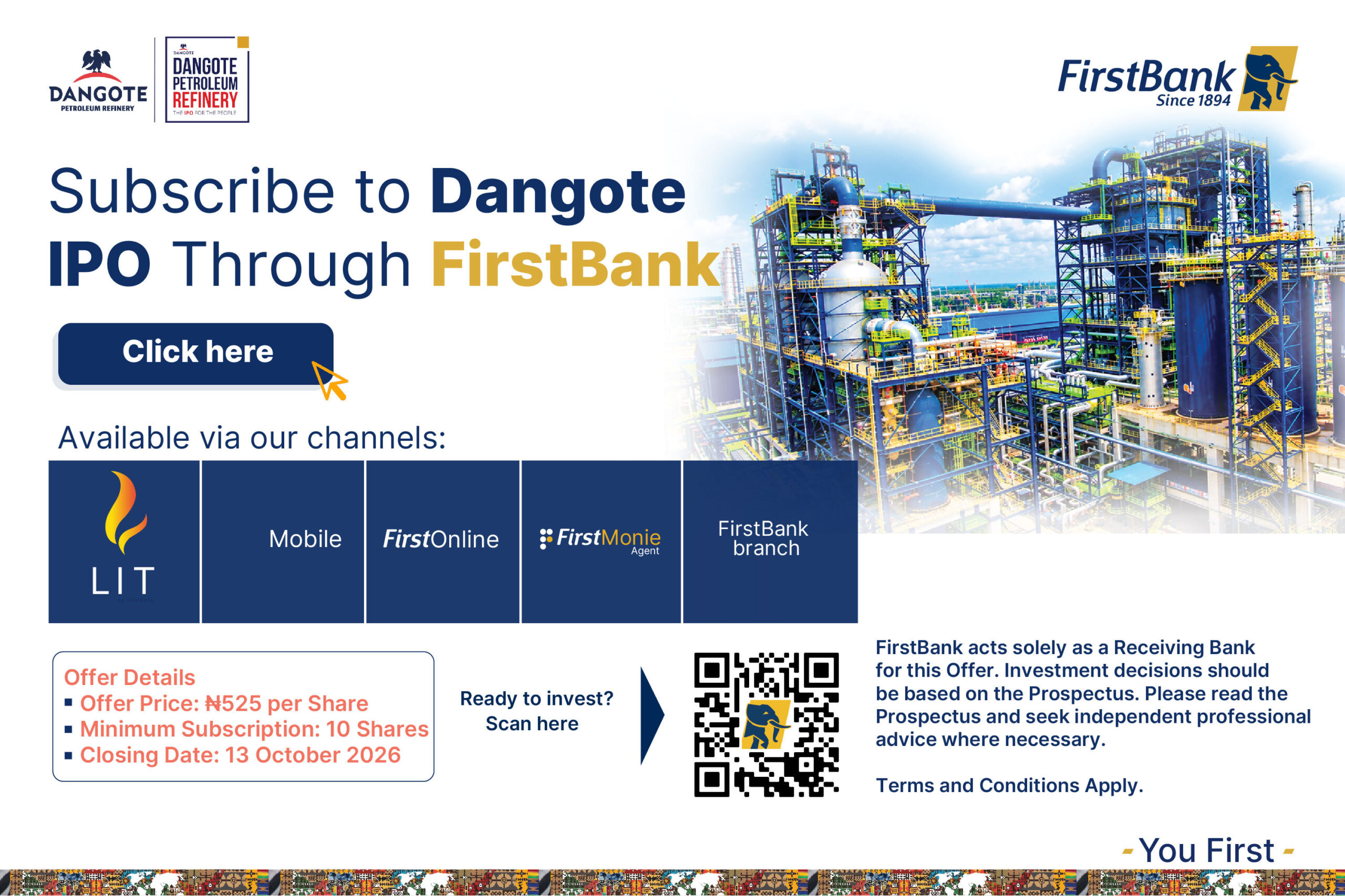 Own a Piece of History with FirstBank