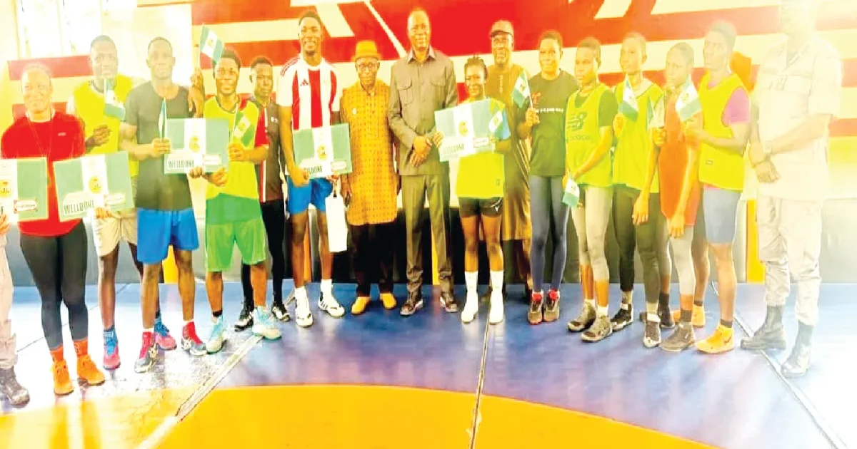 Adeniyi motivates wrestlers for Olympic spots at World Championships