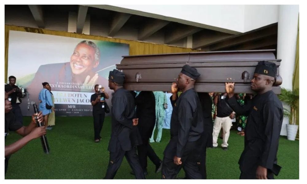 Olu Jacobs buried in Lagos