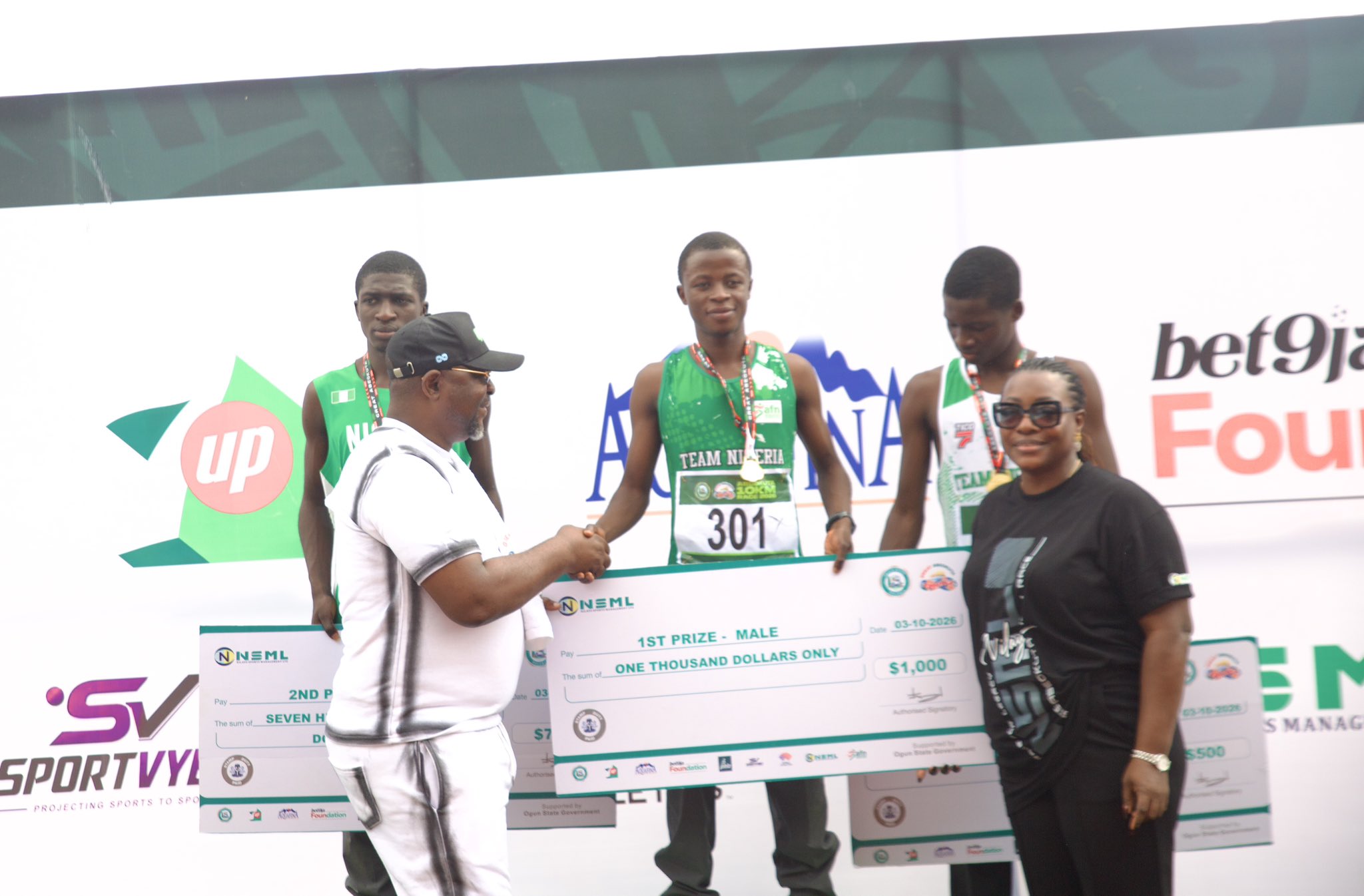 Musa Francis and Akanbi Aderonke Win Abeokuta 10km Race